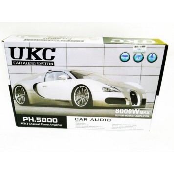 Автомобильный усилитель звука UKC CAR AMP 5800 4-х канальный-3