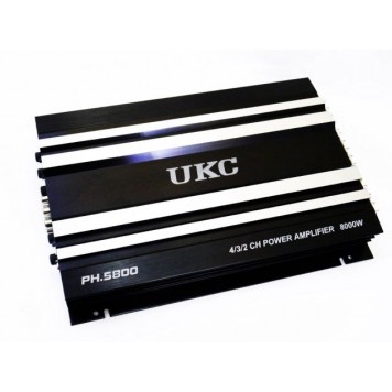 Автомобильный усилитель звука UKC CAR AMP 5800 4-х канальный-0