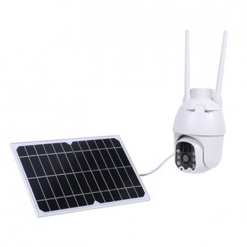 Камера видеонаблюдения Wi-Fi с солнечной панелью Q5 Solar Battery 2Мп-0