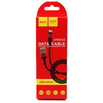 USB кабель HOCO X26 Xpress micro USB-3