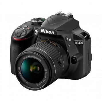 Фотоаппарат Nikon D3400 Double Kit AF-P DX 18-55mm-0
